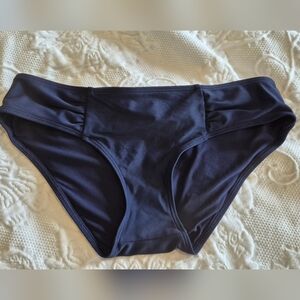 Aerie Navy Blue Hipster Swim Bottom S